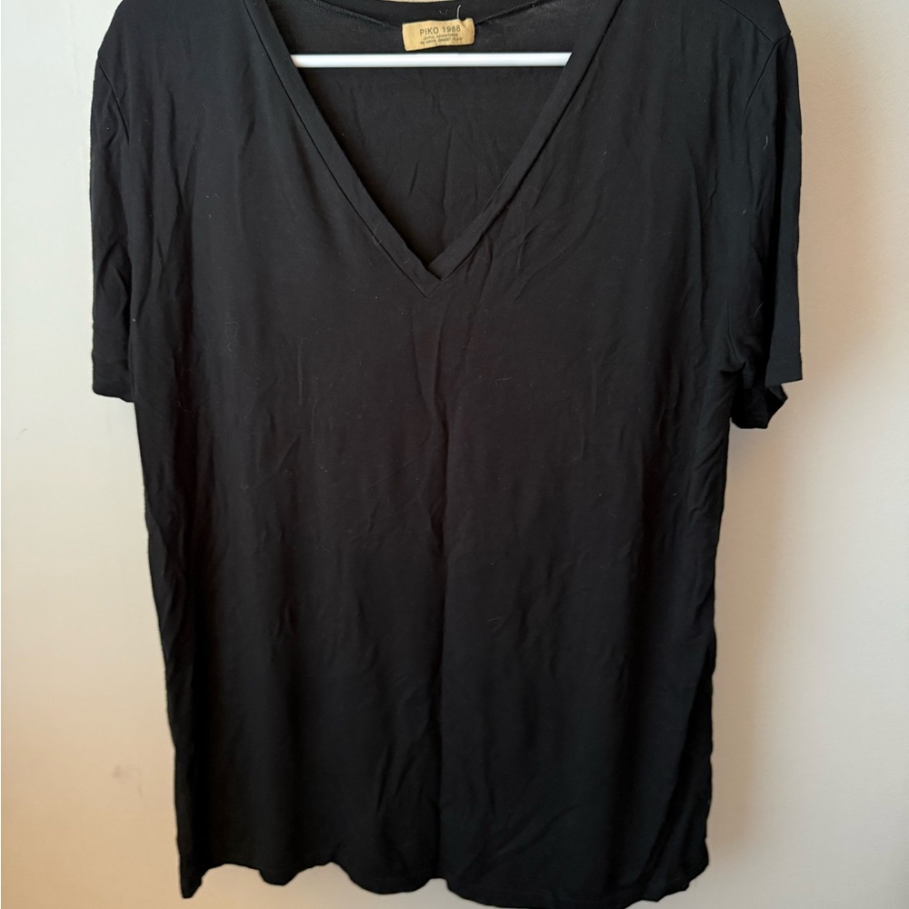 Piko 1988 Black Relaxed Short Sleeve Tee